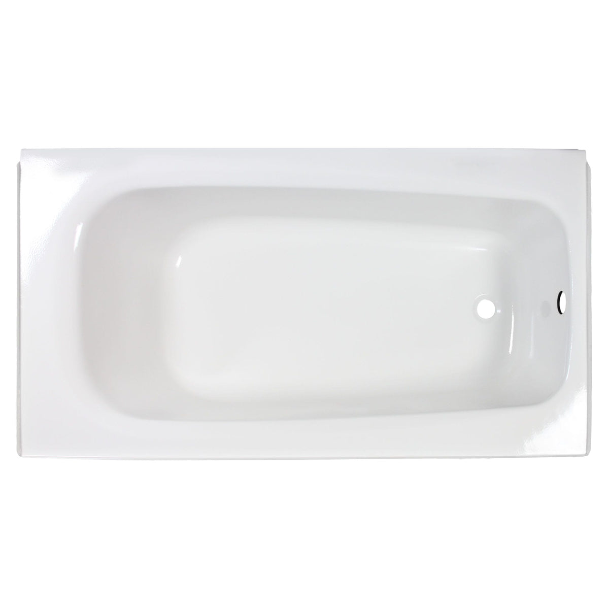 2461002.020 Cambridge® Americast® 60" x 32" Integral Apron Bathtub With Right-Hand Drain White