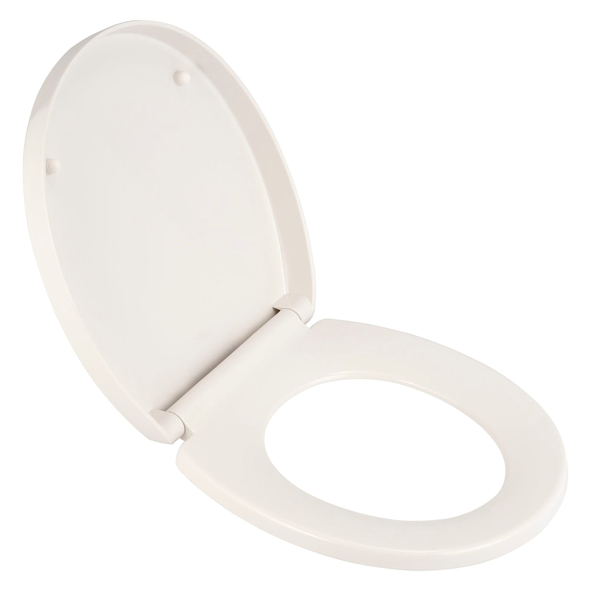 5025B65G.020 Telescoping Slow-Close & Easy Lift-Off Round Front Toilet Seat White