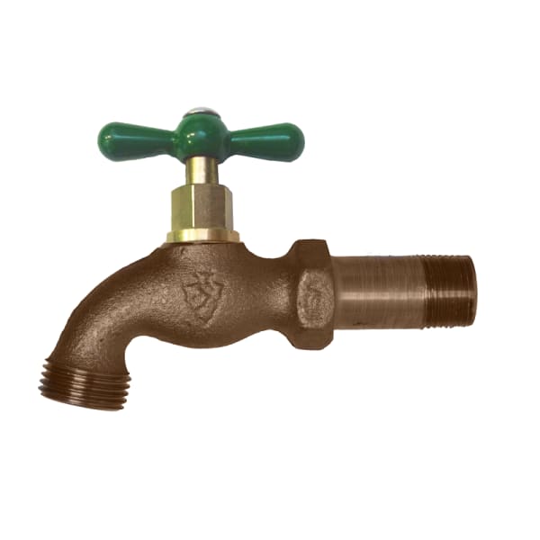 201LF Standard Hose Bib 1/2" MIP Shank-On Thread Lead Free
