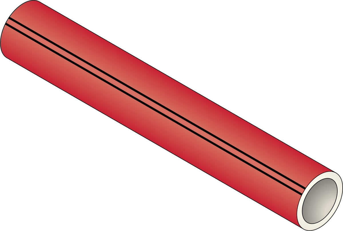 21228RW 1" x 20' Red PureLink® Plus UV Stabilized PEX-a Tubing