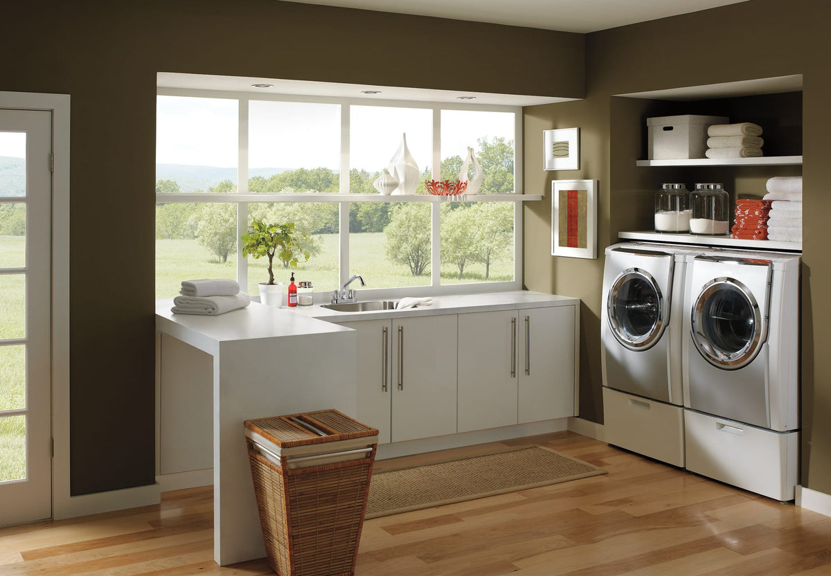 Classic Two Handle Laundry Faucet Chrome 2133LF