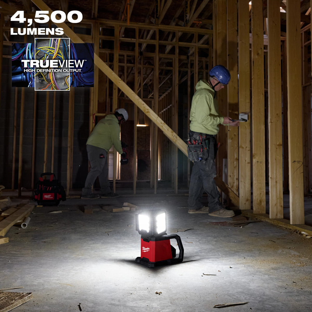 2368-20 M18™ ROVER™ Dual Power Triple-Panel Flood & Area Light