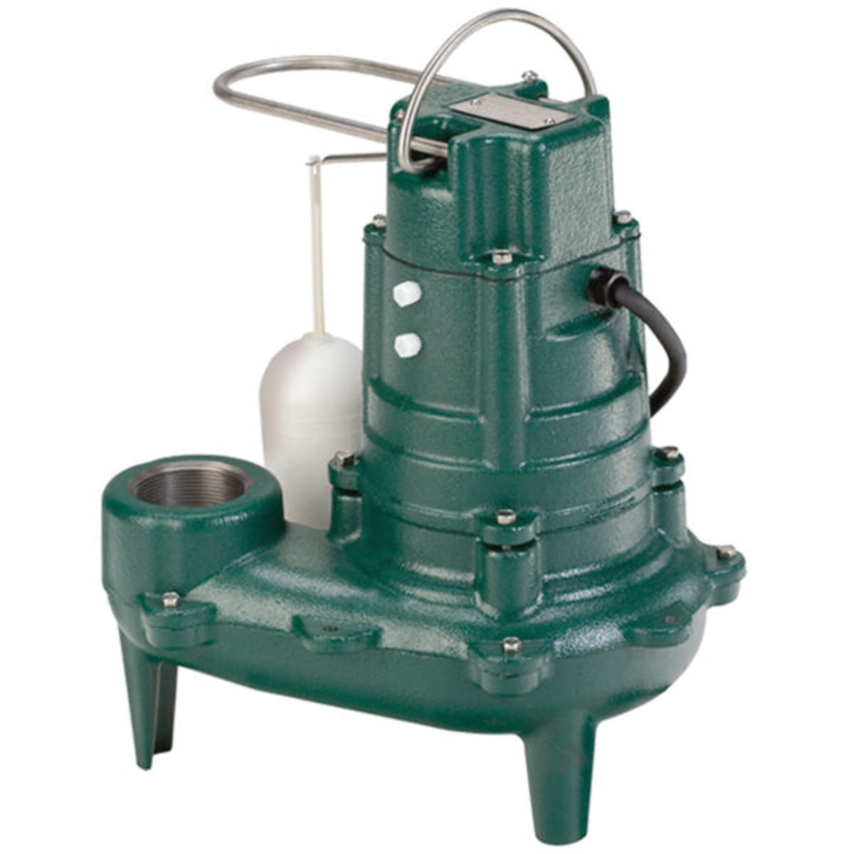 Pump 912-0010 912 Simplex Sewage Package System with an M266 18" x 30" Basin 2" Discharge - 2" NPT, Top