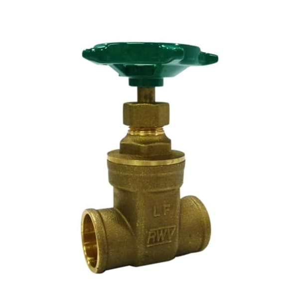268AB 1 1" - (SWT x SWT) 268AB Brass Gate Valve - Lead Free