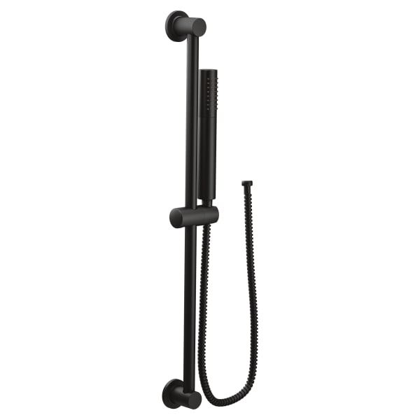 3887EPBL 1-Spray Eco-Performance Handshower with Slide Bar in Matte Black