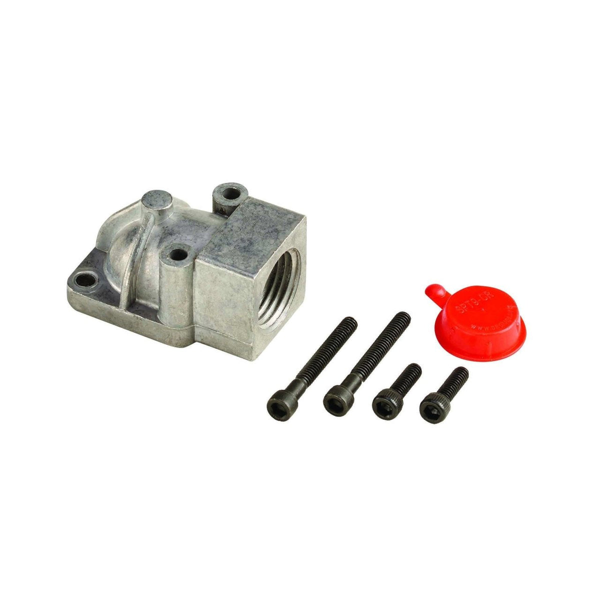 393690-4/U 3/4 in Straight Flange with Hex Screws and Dust Plug