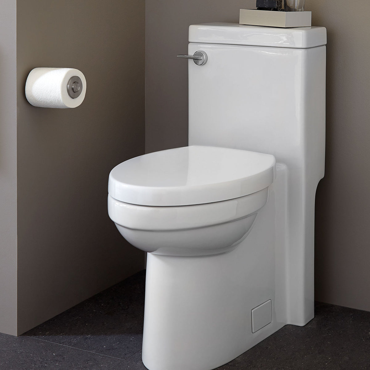 D22015F101.415 Cossu One-Piece Chair Height Elongated Toilet with Seat in CANVAS WHITE