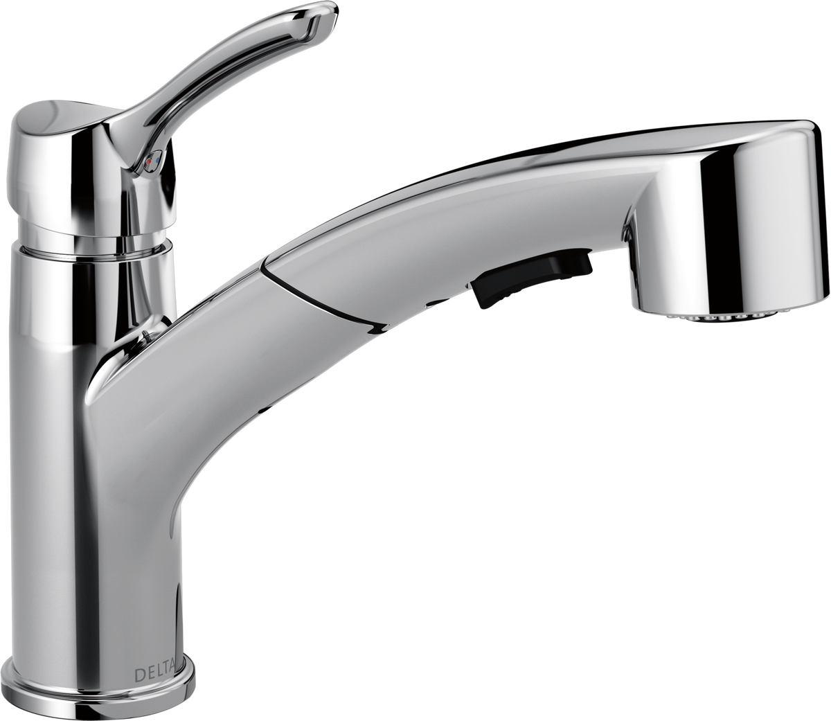 4140-TP-DST Collins™ Single Handle Tract-Pack Pull-Out Kitchen Faucet Chrome