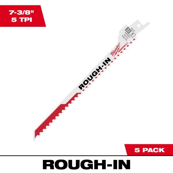 48-00-1610 Rough-In SAWZALL® Blade (5 Pack)