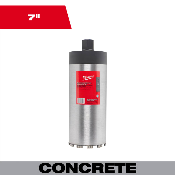 48-17-3070 7" Diamond Premium Wet Core Bit
