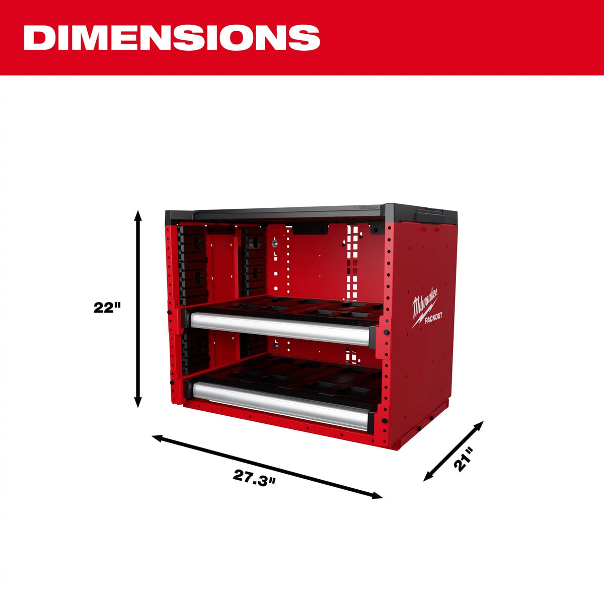 48-21-8000 PACKOUT™ Rack