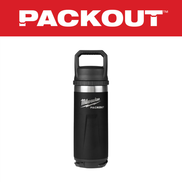 48-22-8382B PACKOUT™ 18oz Insulated Bottle with Chug Lid