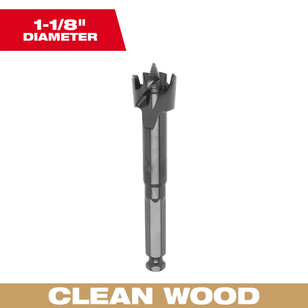 48-25-1122 Selfeed Bit 1-1/8"