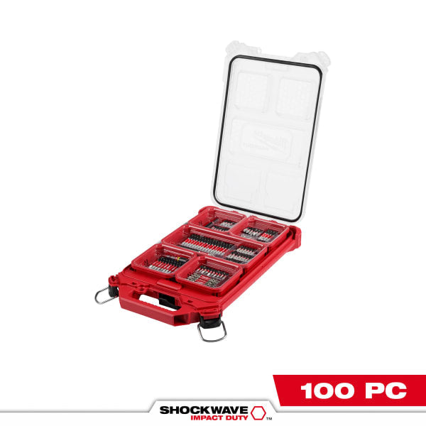 48-32-4082 100 Piece SHOCKWAVE™ Impact Duty Driver Bit PACKOUT™ Set