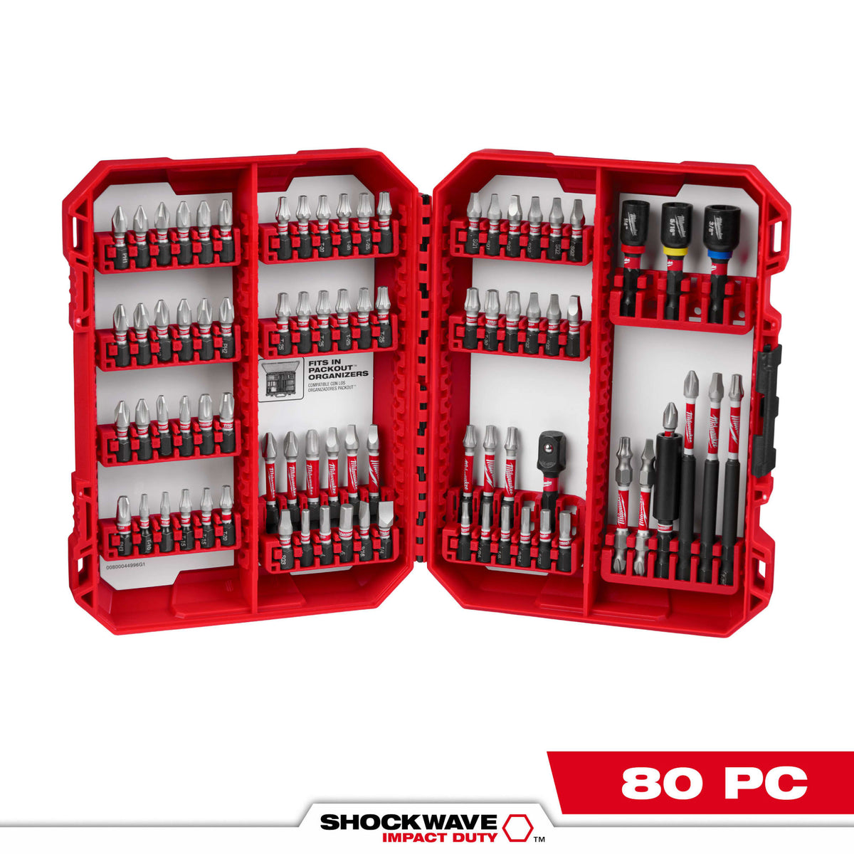 48-32-4094 80 Piece SHOCKWAVE™ Impact Duty Driver Bit Set