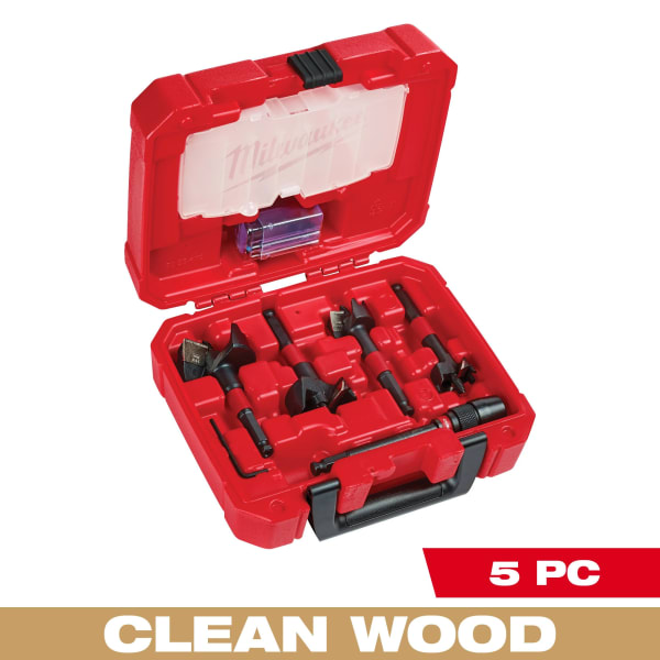 49-22-5100 5 Piece SWITCHBLADE™ Selfeed Bit Plumber's Kit