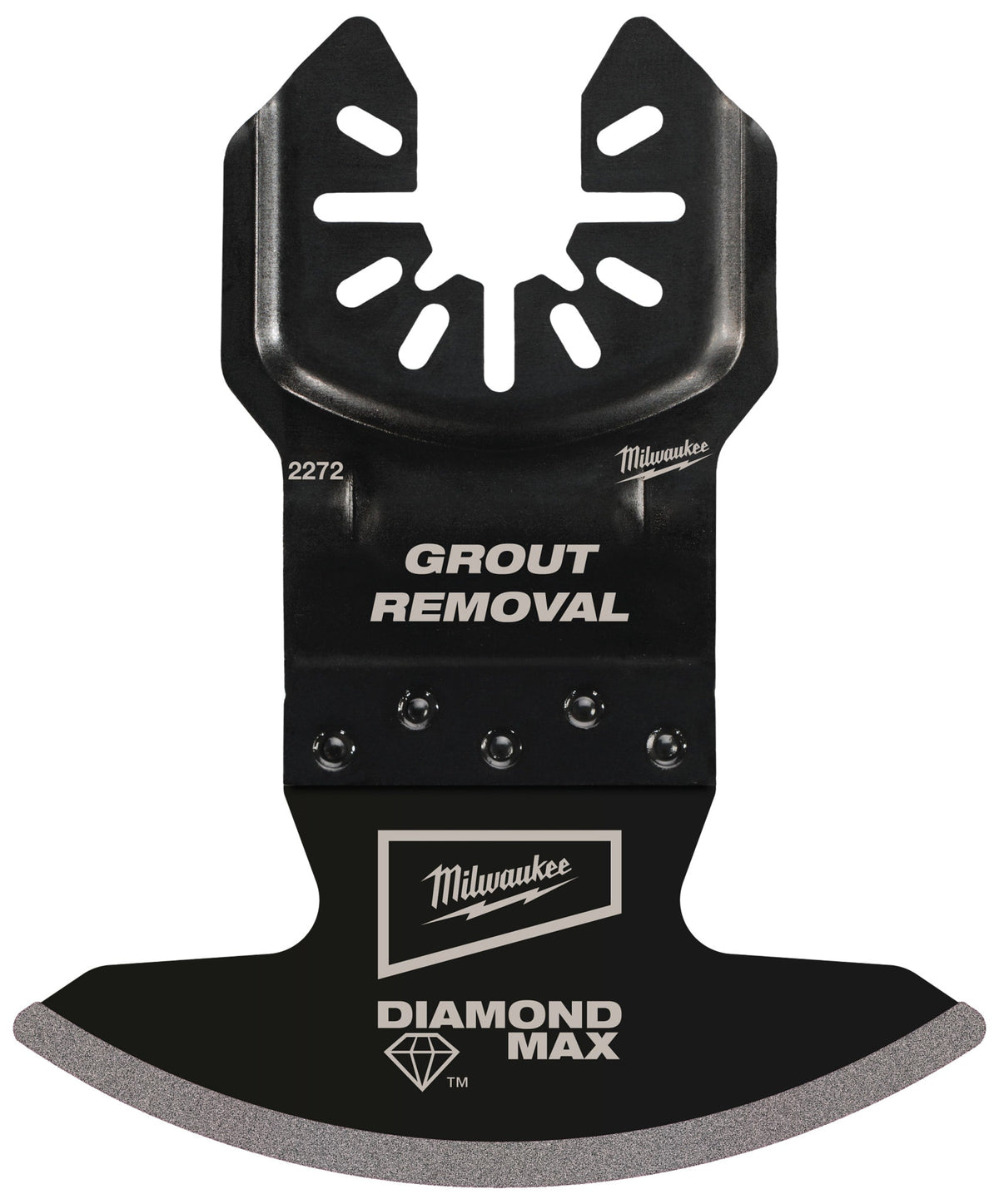 49-25-2272 DIAMOND MAX™ Diamond Grit Grout Removal Universal Fit Oscillating Multi-Tool Blade (1 Pack)