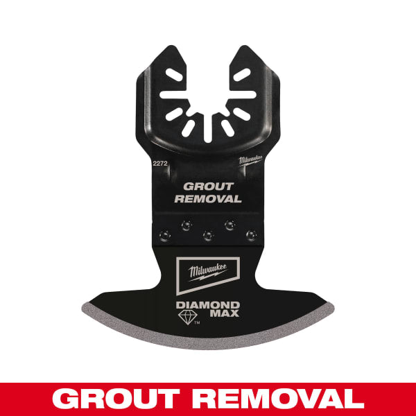 49-25-2272 DIAMOND MAX™ Diamond Grit Grout Removal Universal Fit Oscillating Multi-Tool Blade (1 Pack)