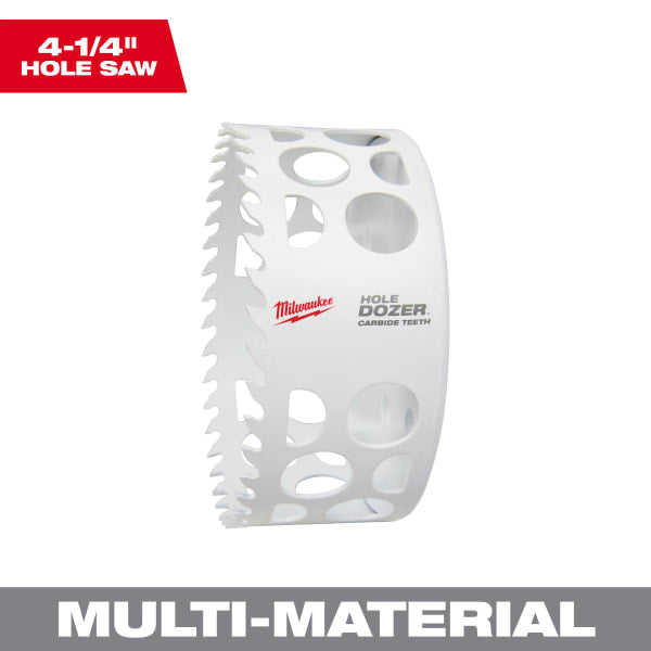 49-56-0744 4-1/4" HOLE DOZER™ with Carbide Teeth Hole Saw