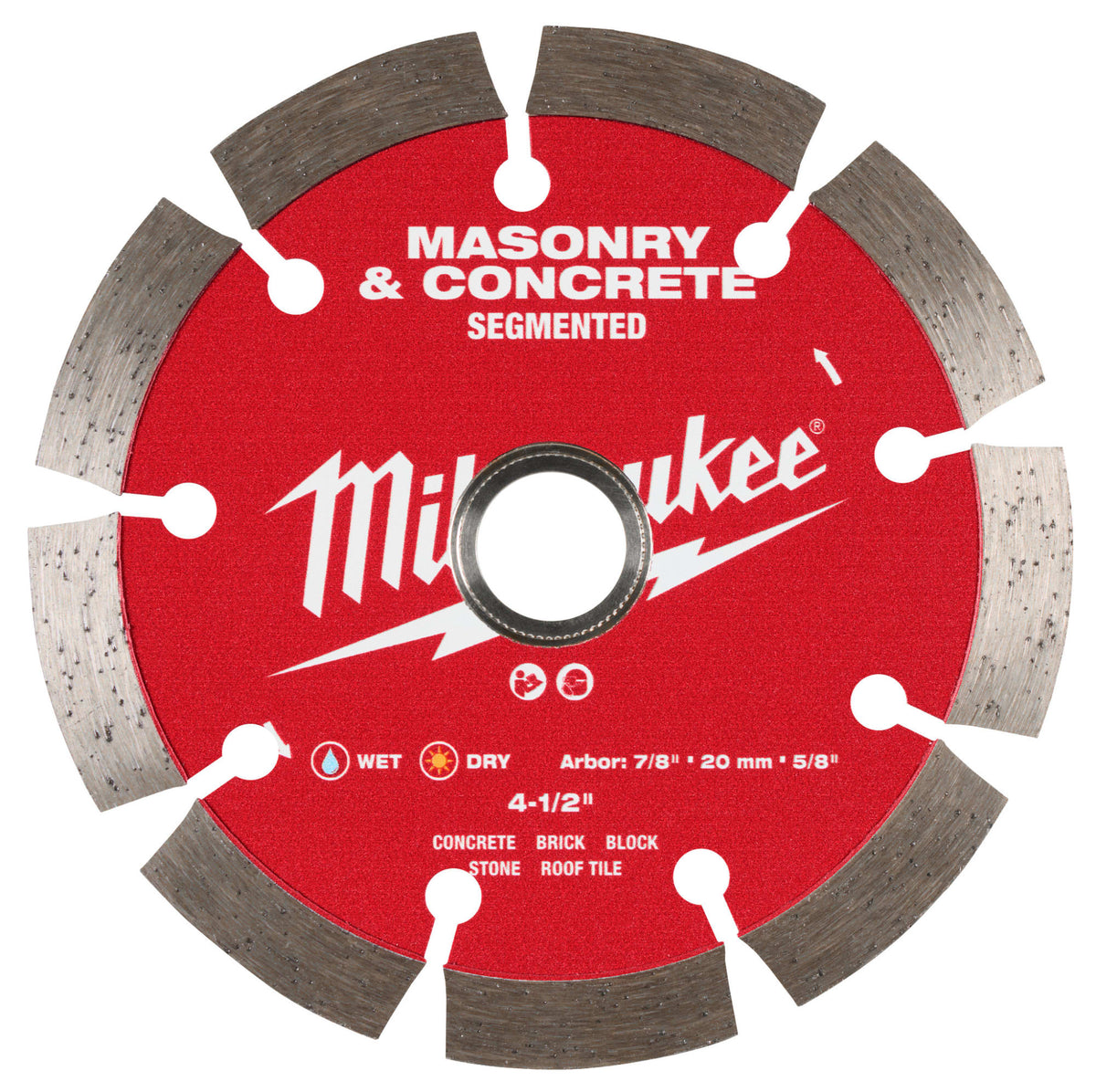 49-93-9304 4-1/2" Segmented Masonry & Concrete Diamond Blade