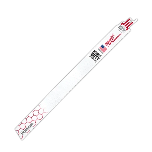 48-01-2769 12" 18 TPI TORCH™ SAWZALL® Blade for Medium Metal Bulk 10 Pack