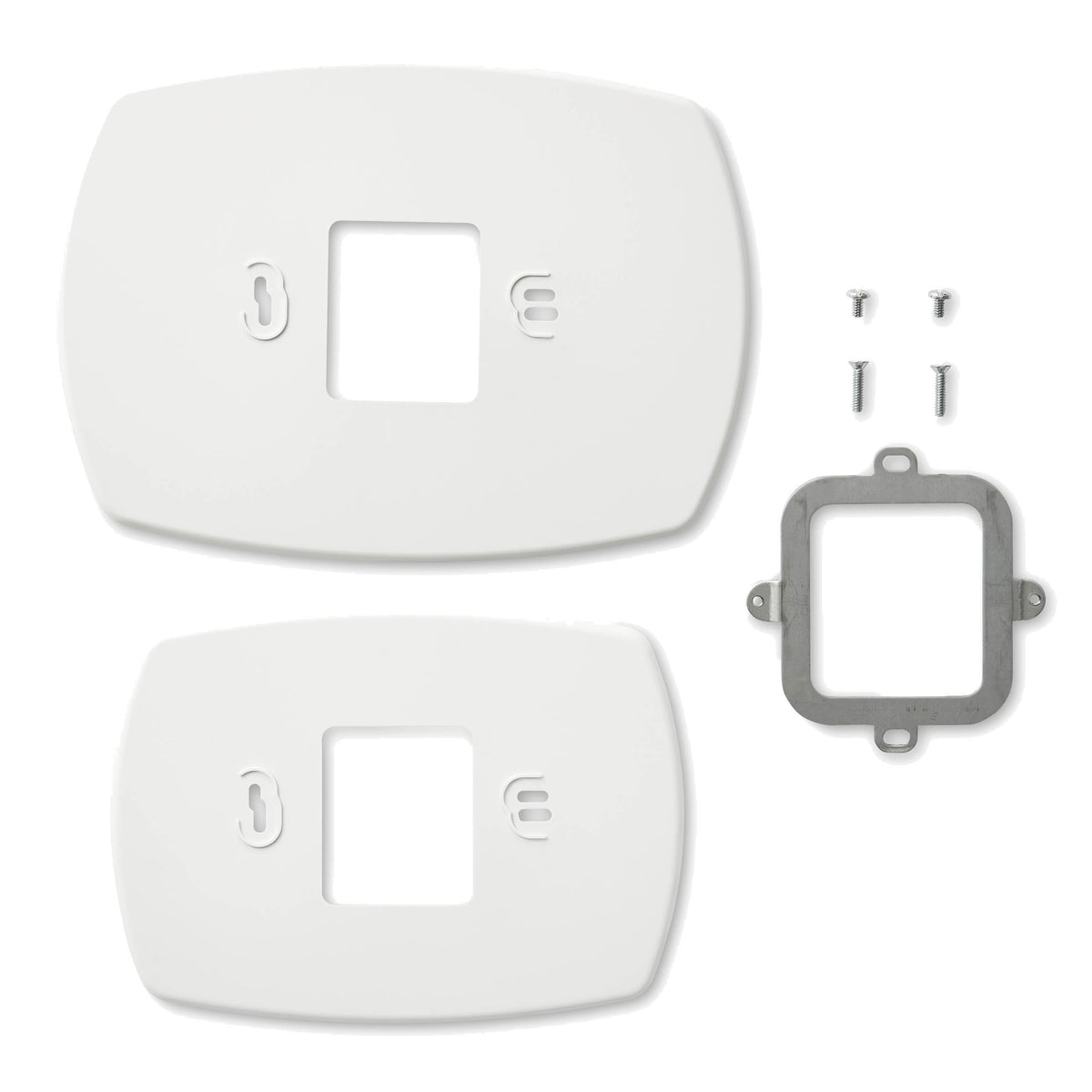 50007297-001/U Small Thermostat Cover Plates, 5 1/2 in x 4 5/16 in, 12-Pack