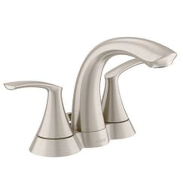 5010SRN Seena Spot Resist Brushed Nickel Two-Handle Bathroom Faucet