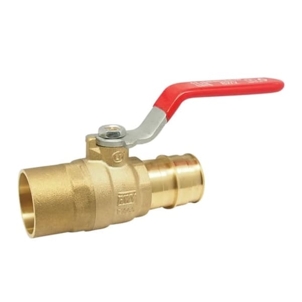 5017AB 3/4 3/4" - (F1960 x Sweat) 5017AB Transition Ball Valve - Lead Free