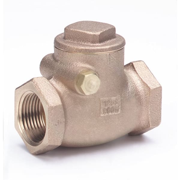 509T-112 1-1/2" - FIP x FIP - Bronze Check Valve - 125 SWP - 200 WOG, Horizonatal Swing, Bronze Seat, TFE Disc