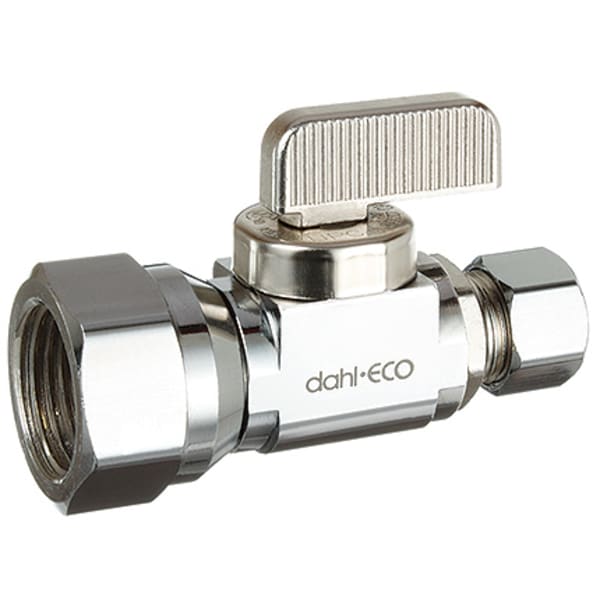 511-53-31-BAG 1/2" x 3/8" Straight Stop (FIP x Compression)
