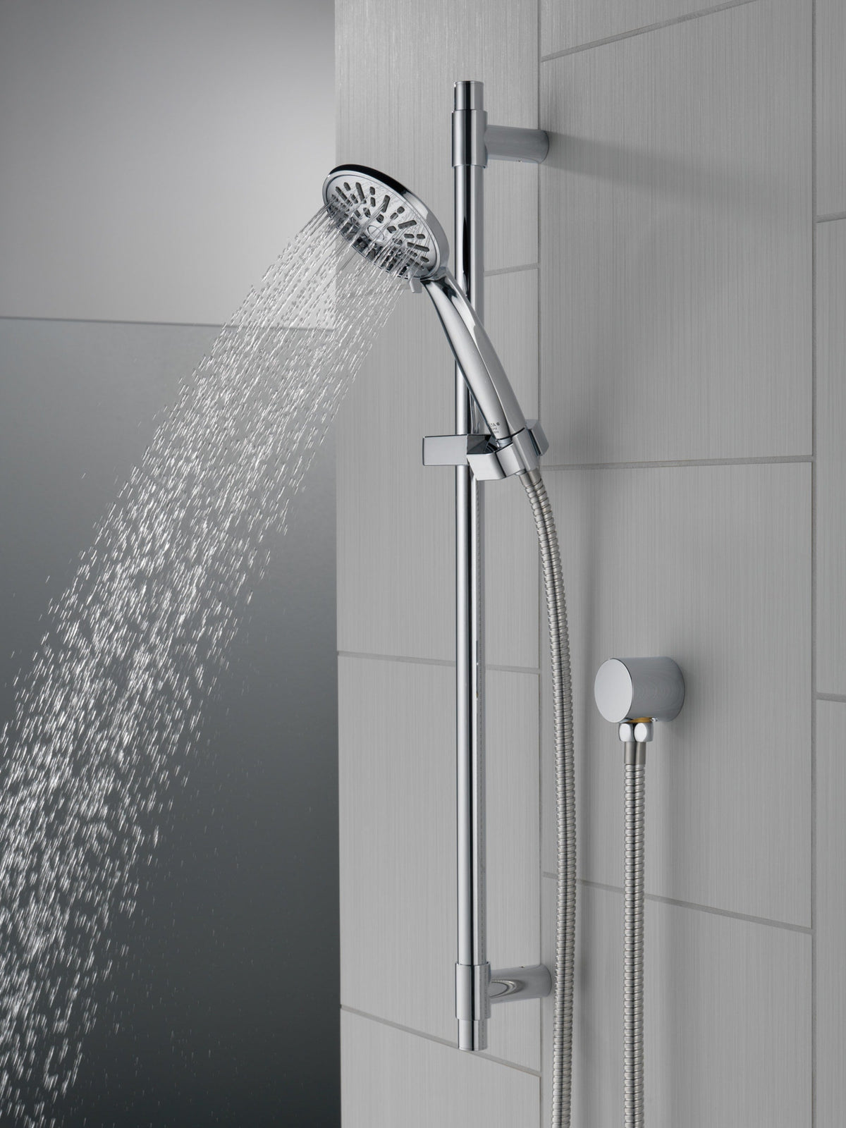51361 Universal Handshower with Slide Bar 4S Chrome