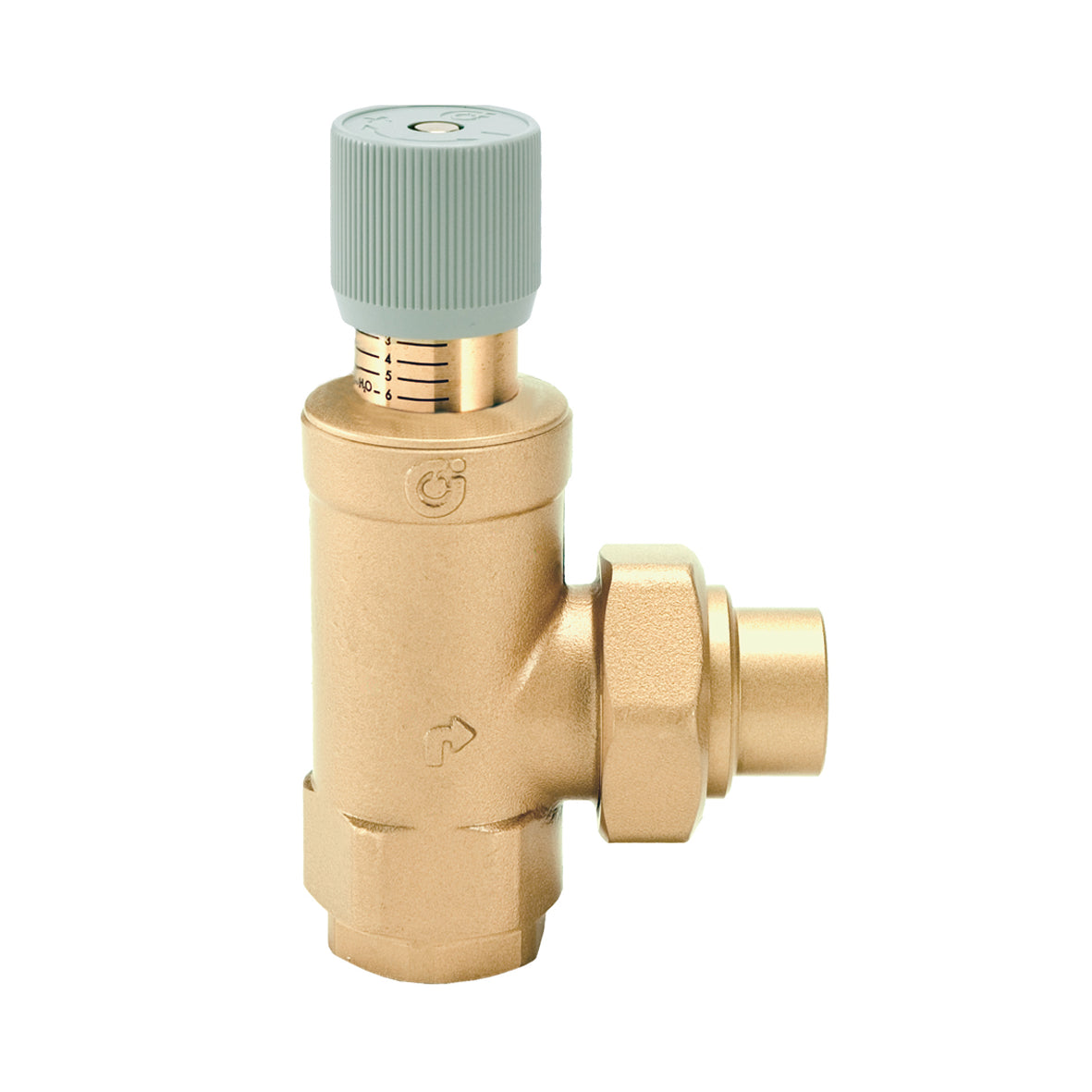 519566A Differential Pressure Bypass Valve 3/4" Press Connections for Hydronic Systems