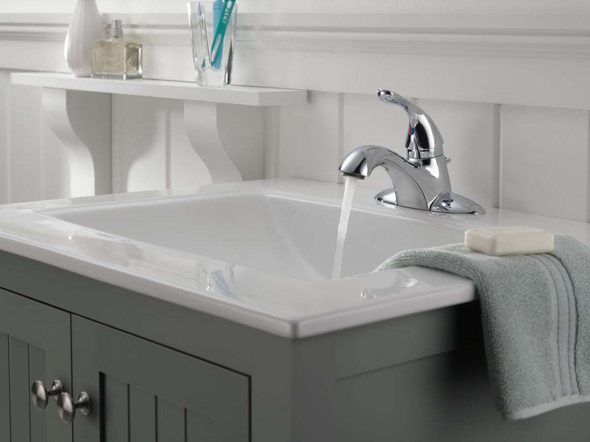 520-MPU-DST Classic Single Handle Centerset Bathroom Faucet Chrome