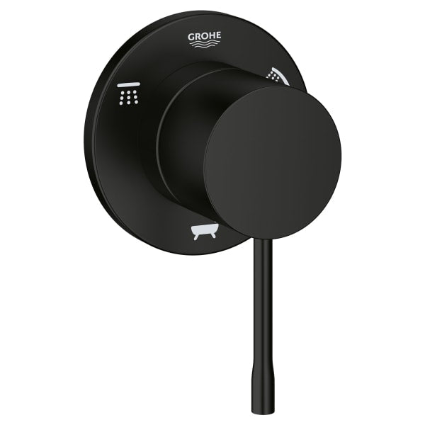 292032431 3-Way Diverter Trim in MATTE BLACK