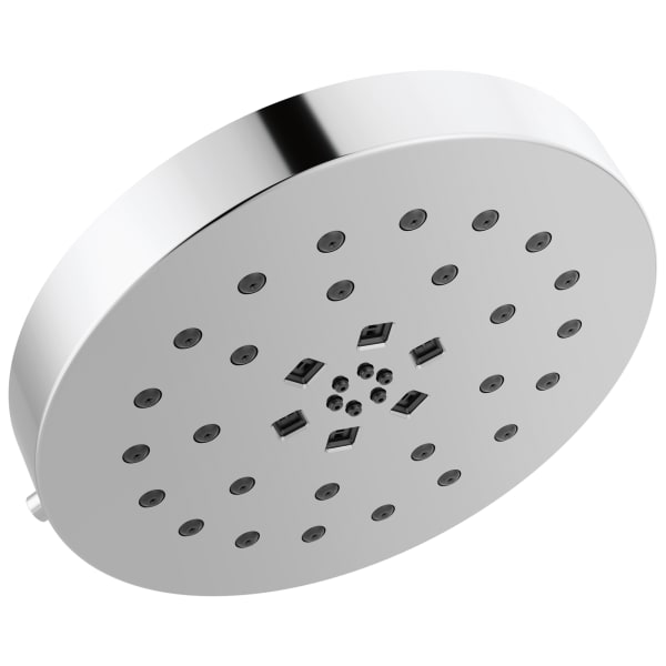52488-PR Universal H2Okinetic® 4-Setting Shower Head with Ultrasoak® Lumicoat® Chrome