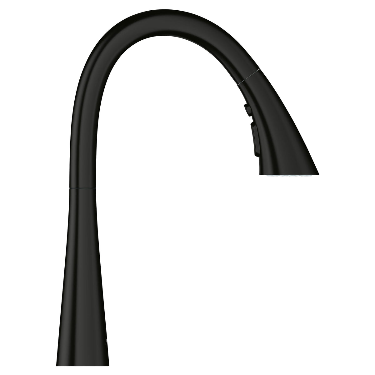 322982433 Single-Handle Pull Down Kitchen Faucet Triple Spray 1.75 GPM in MATTE BLACK