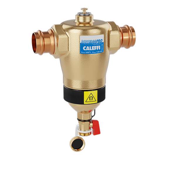 546335AM DIRTMAG PRO Magnetic Dirt Separator 1-1/4" Sweat Connections, Brass, 150 PSI