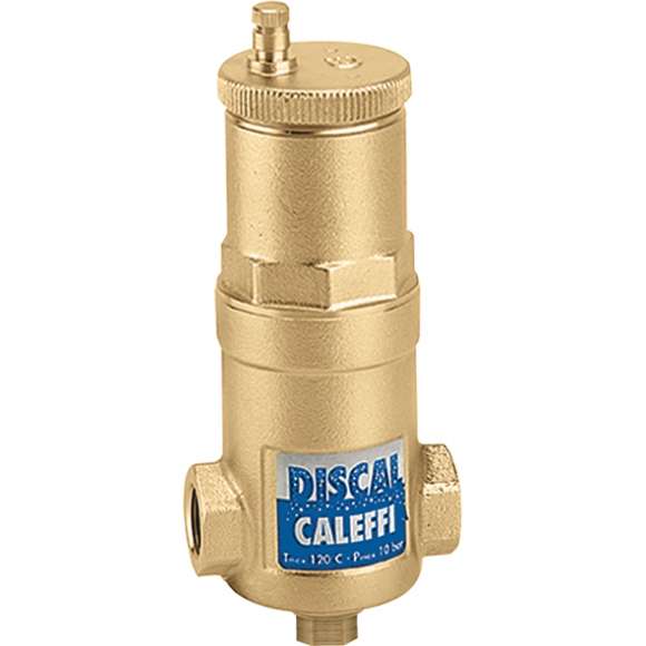 551022AC DISCAL Compact Air Separator 3/4" Sweat with Expansion Tank Check Valve, 150 psi