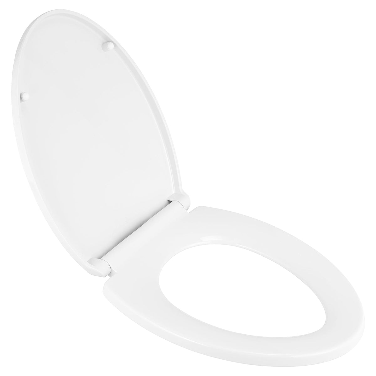 5024A15G.415 Transitional Elongated Closed Front Toilet Seat in CANVAS WHITE