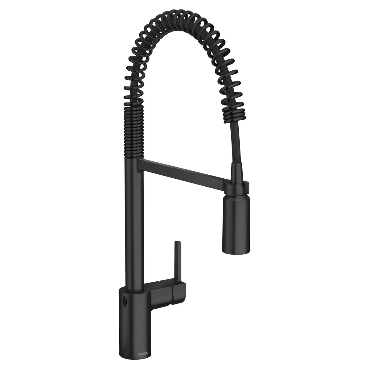 5923EWBL Align Single-Handle Pre-Rinse Spring Pull-Down Sprayer Kitchen Faucet with MotionSense Wave in Matte Black