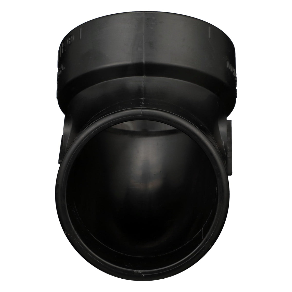 ABS-00320-0800 2" ABS DWV 60° Street Elbow - H x Spigot