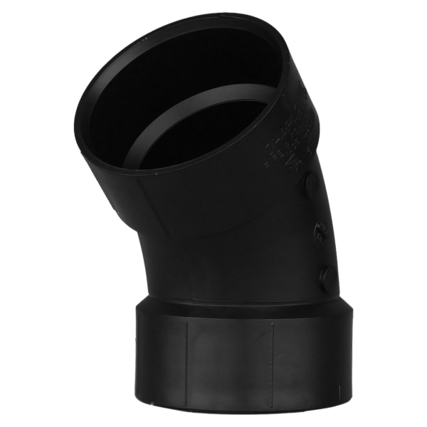 ABS-00321-1000 3" ABS DWV 45° Elbow - H x H