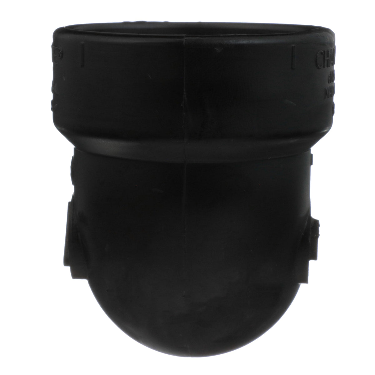 ABS-00333-0600 1-1/2" ABS DWV 90° Street Vent Elbow - H x Spigot