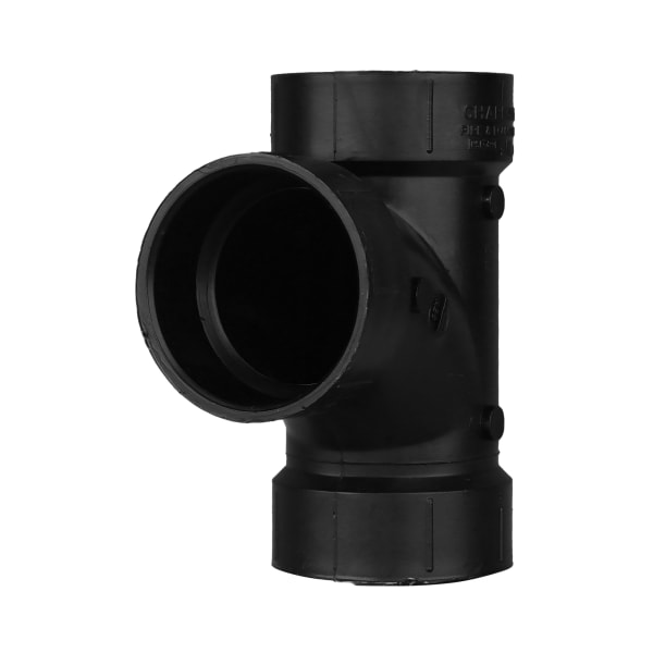ABS-00400-0800 2" ABS DWV Sanitary Tee - All H