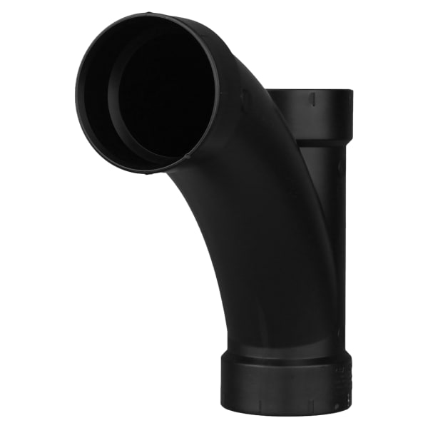 ABS-00501-1200 4" ABS DWV Combination Tee Wye - All H