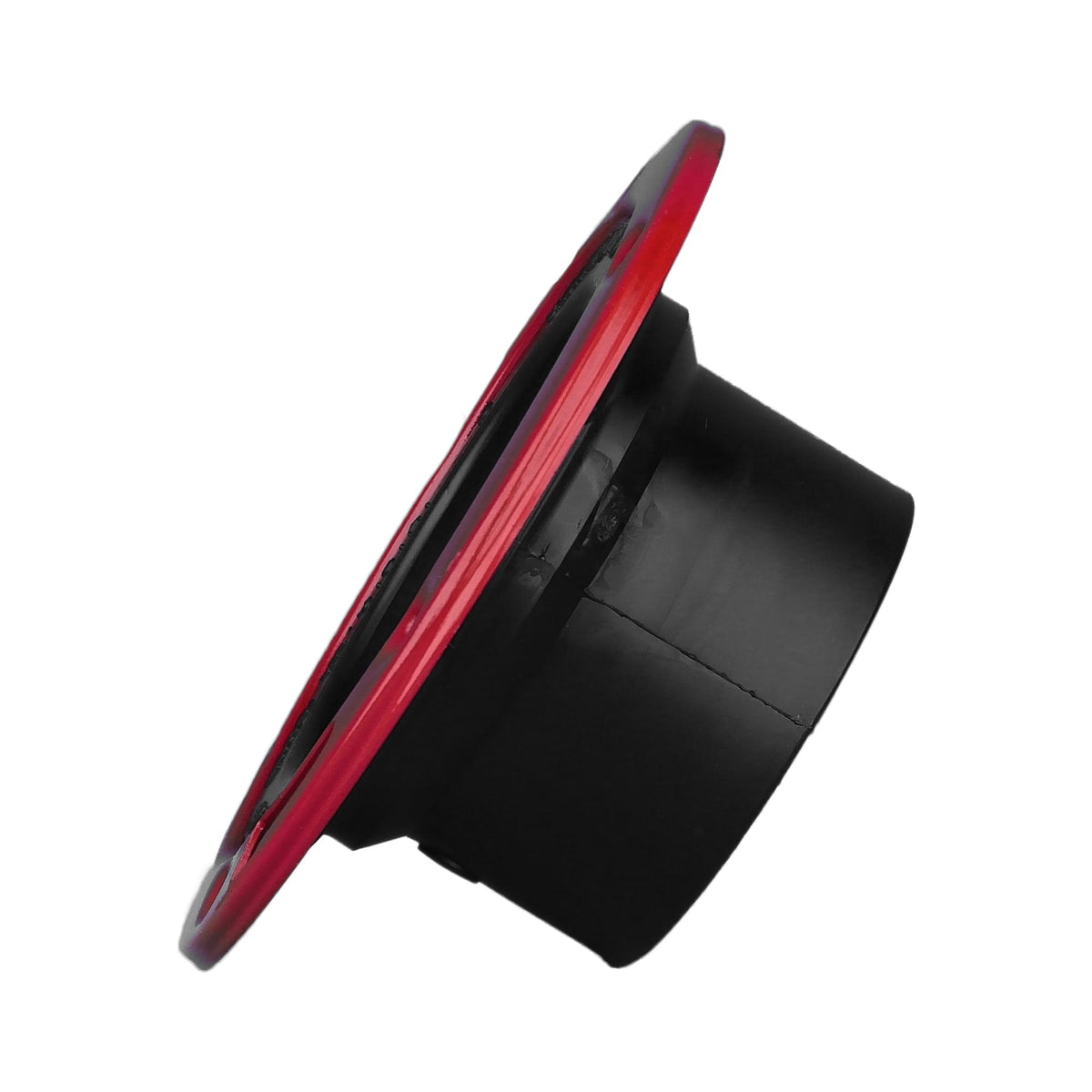ABS-00811-0600 4" x 3" ABS DWV Closet Flange with Metal Ring - Closet x H