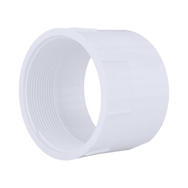 PVC-00101-1400 4" PVC DWV Female Adapter - H x FPT