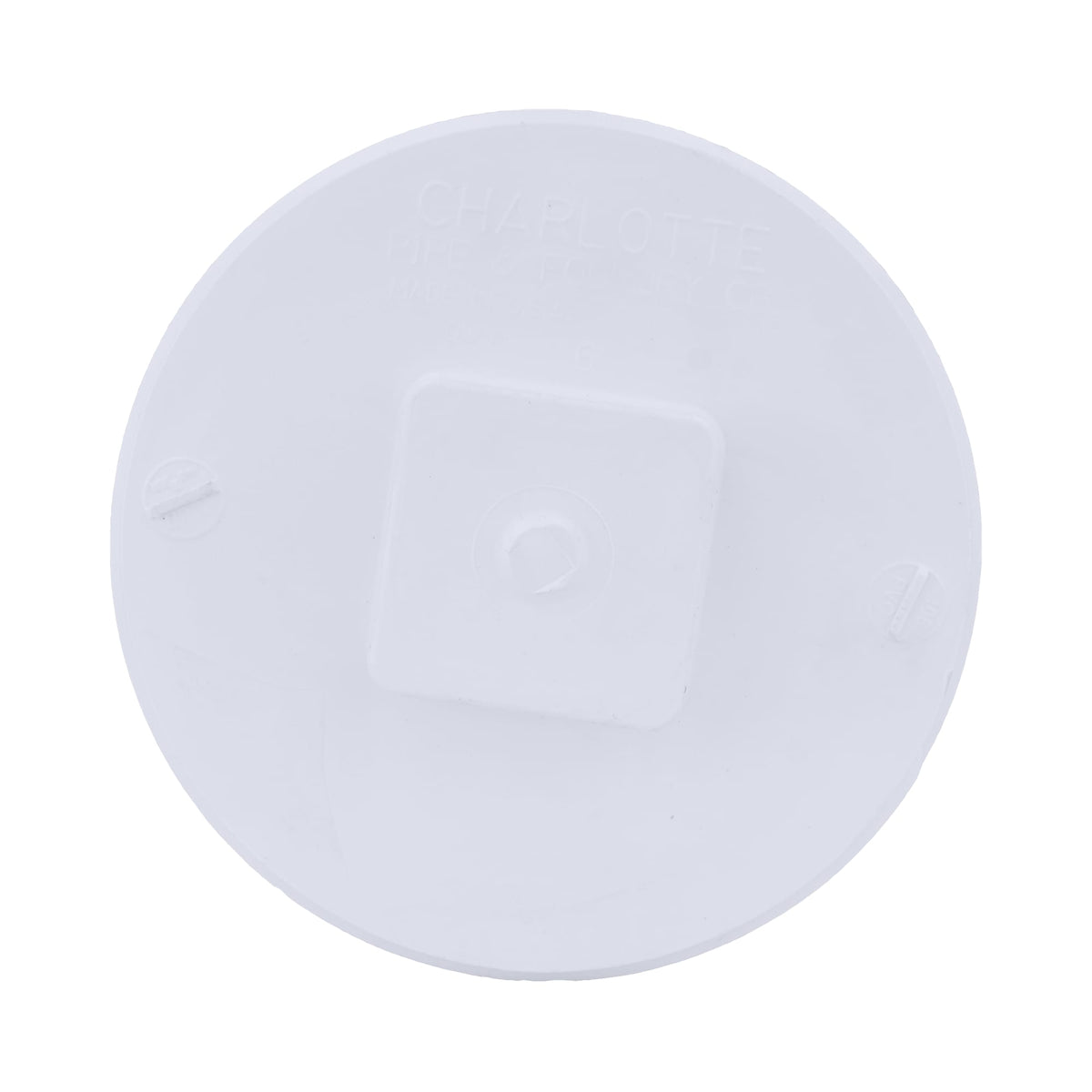 PVC-00106-1400 6" PVC DWV Cleanout Plug - MPT