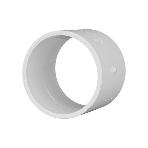 PVC-00130-1200 4" PVC DWV Repair Coupling - H x H