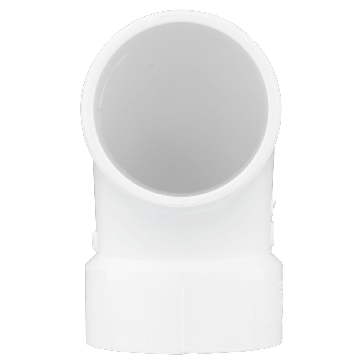 PVC-00302-1200 3" PVC DWV 90° Street Elbow - H x Spigot
